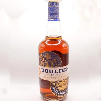 Boulder Single Malt American Whiskey Bottled in Bond