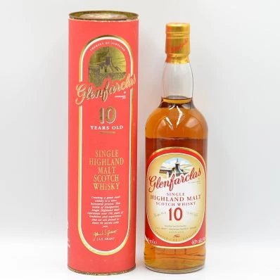 Glenfarclas 10 Years Old (1990's Old Style Presentation)