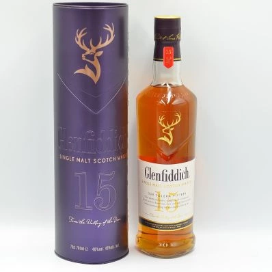 Glenfiddich 15 Year Old Speyside Malt Whisky Solera