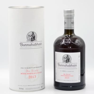 Bunnahabhain Islay Whisky Moine 2013 Bordeaux Finish Feis Ile 2021