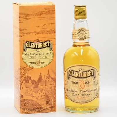 Glenturret 8 Year Old Highland Whisky 1980s 75cl