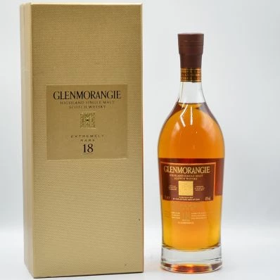 Glenmorangie 18 Year Old Extremely Rare Cream Box