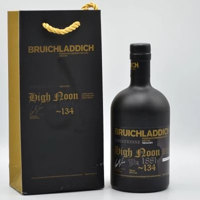 Bruichladdich Islay Malt Whisky Black Art High Noon Feis Ile 2015 Signed by Jim McEwan