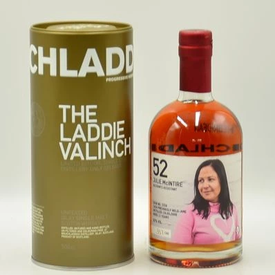 Bruichladdich Valinch Whisky 52 - 11 Year Old Julie McIntyre 50cl