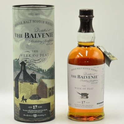 Balvenie 17 Year Old The Week of Peat Scotch Whisky