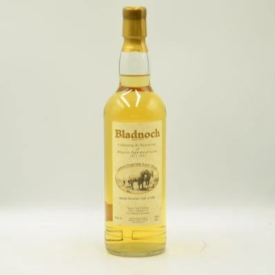 Bladnoch Single Cask Lowland Whisky Bicentenary Of Wigtown Agricultural Society