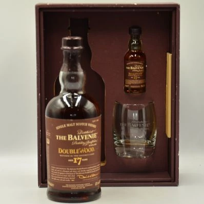 Balvenie 17 Year Old Speyside Malt Whisky DoubleWood Gift Set