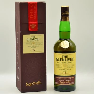 Glenlivet 15 Year Old Malt Whisky French Oak Reserve 2010s