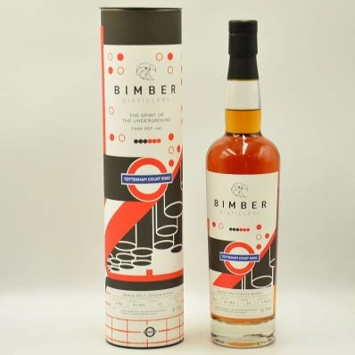 Bimber The Spirit Of The Underground Tottenham Court Road Single Malt Whisky