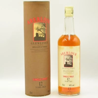 Aberlour Glenlivet 12 Year Old Single Malt Whisky 1980s 75cl