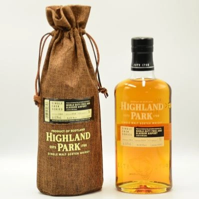 Highland Park 13 Year Old Single Cask Whisky 6569 Glasgow Airport