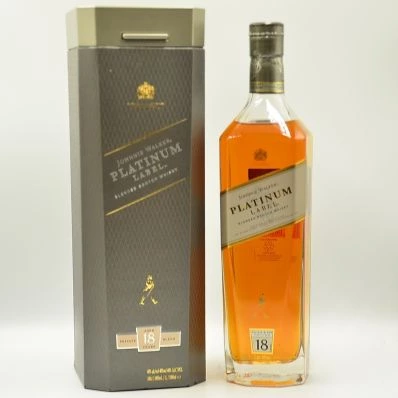 Johnnie Walker Scotch Whisky 18 Year Old Platinum Label 100cl