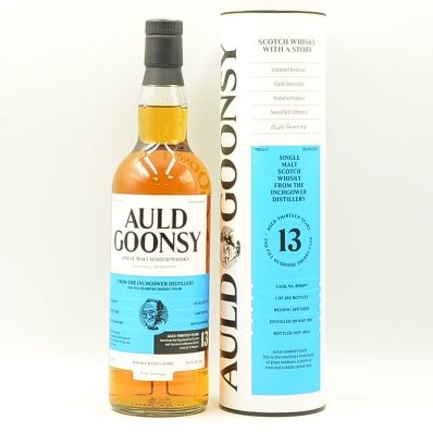 Inchgower 13 Year Old Single Cask Whisky  2011 Auld Goonsy's Malt