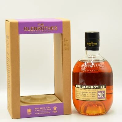 Glenrothes Scotch Malt Whisky 2001 Vintage