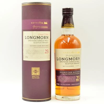 Longmorn 23 Year Old Highland Whisky Double Cask