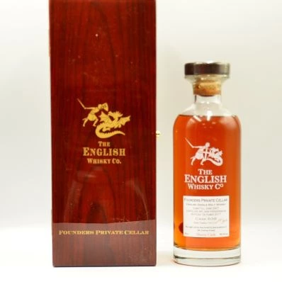 The English Whisky Co Founders Private Cellar Single Cask 0838 2017