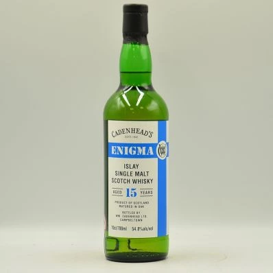 Cadenheads 15 Year Old Islay Single Malt Whisky Enigma