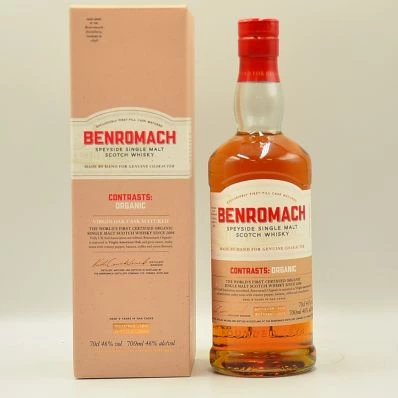 Benromach 2014 Single Malt Whisky Contrasts Organic
