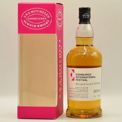 Springbank Blended Whisky Edinburgh International Festival 2010