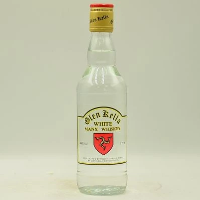 Glen Kella White Manx Whiskey Half Bottle 35cl