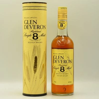 Glen Deveron 8 Year Old Highland Single Malt Whisky 1980s