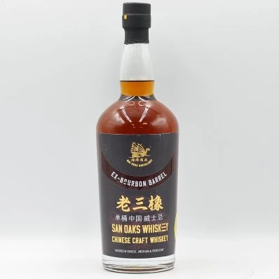San Oaks Chinese Whiskey Ex-Bourbon Black Label