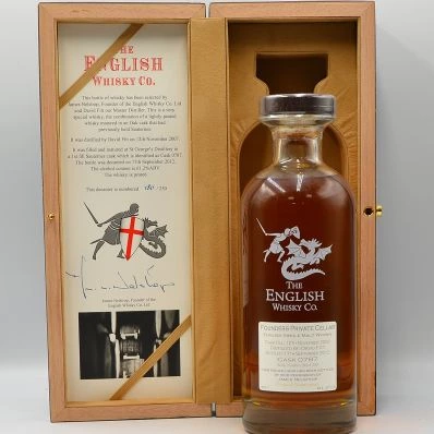 English Whisky Co 2007 Founders Private Cellar Cask 0787