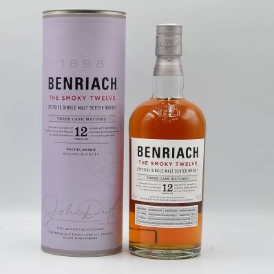 Benriach 12 Year Old Speyside Malt Whisky The Smoky Twelve