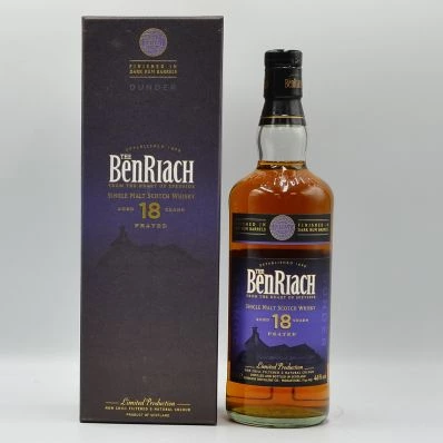 Benriach 18 Year Old Dunder Peated Dark Rum Finish 