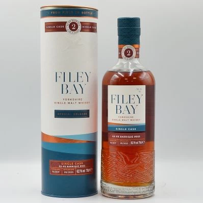 Filey Bay English Whisky Single Cask #663 Trilogy Ex-Px Barrique