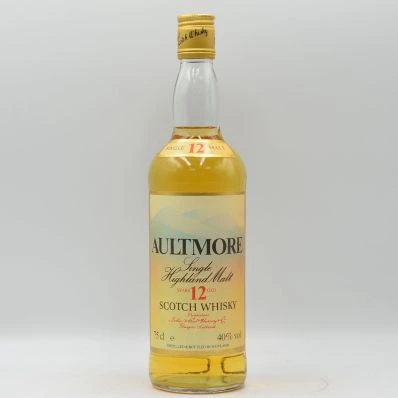 Aultmore 12 Year Old Speyside Whisky 1980s 75cl
