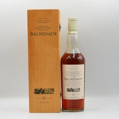 Balmenach 12 Year Old Malt Whisky Flora & Fauna White Cap