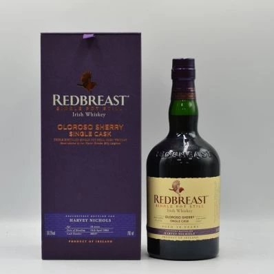 Redbreast 18 Year Old 2003 #30837 Oloroso Sherry Single Cask For Harvey Nichols 