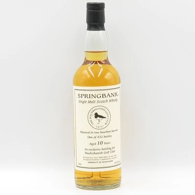 Springbank - 10 Year Old Machrihanish Golf Club Limited Bottling