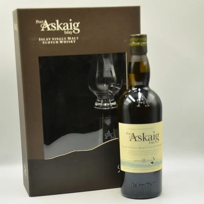 Port Askaig 8 Year Old Islay Single Malt tasting Glasses Gift Set