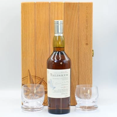 Talisker 25 Year Old Single Malt Whisky Special Release Sea Chest 
