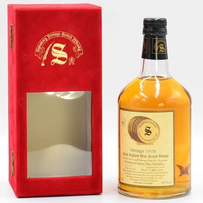 Dallas Dhu 22 Year Old Speyside Malt Whisky 1978 Signatory Vintage Sherry