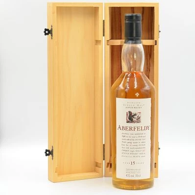 Aberfeldy 15 Year Old Flora & Fauna - Wooden Box