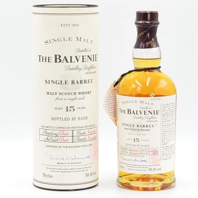 Balvenie 15 Year Old Single Barrel Scotch Whisky 1984 #5496