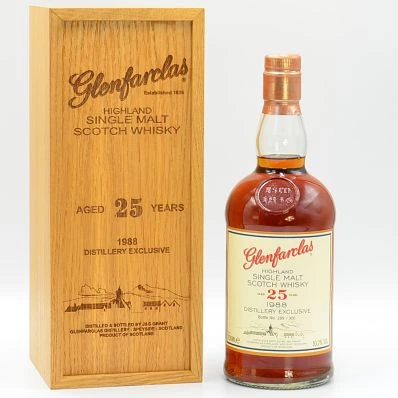 Glenfarclas 25 Year Old Highland Whisky 1998 Distillery Exclusive