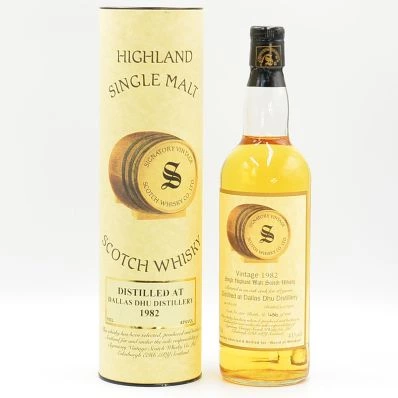 Dallas Dhu 18 Year Old Speyside Malt Whisky 1982 Signatory Vintage