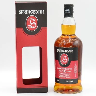 Springbank 12 Year Old Cask Strength Whisky 56.5% 2017