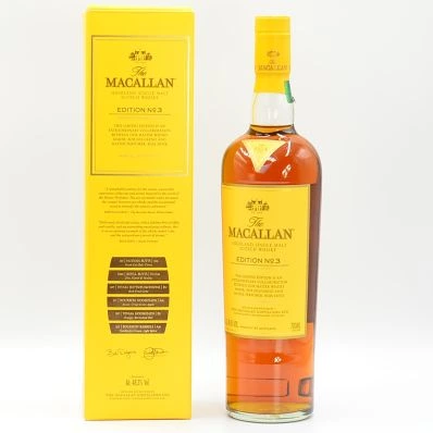 Macallan Edition Single Malt Whisky No.3