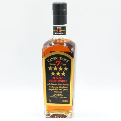 Cadenhead's 7 Stars 30 Year Old Blended Scotch Whisky