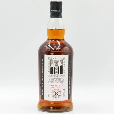 Kilkerran 8 Year Old Whisky Cask Strength Sherry Oak 2022
