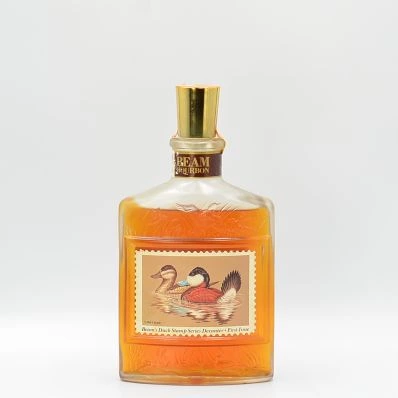 Beam's Duck Stamp Series Bourbon Whiskey 1980s