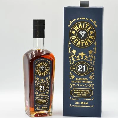 White Heather 21 Year Old Blended Scotch Whisky 