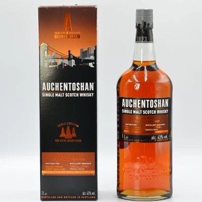 Auchentoshan Dark Oak Lowland Single Malt Scotch Whisky 100cl