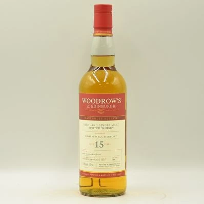Royal Brackla 15 Year Old Single Cask Malt Whisky Woodrow's