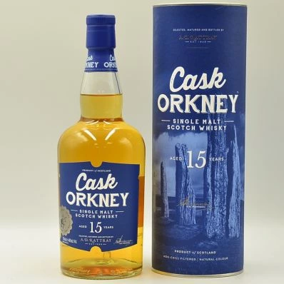 Cask Orkney 15 Year Old Single Malt Whisky A.D. Rattray